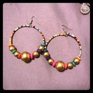 Hoop earrings